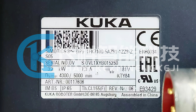 庫(kù)卡電機(jī)00-117-606 1FK7100-5AZ91-1ZZ9-Z 庫(kù)卡電機(jī)00-117-606 1FK7100-5AZ91-1ZZ9-Z